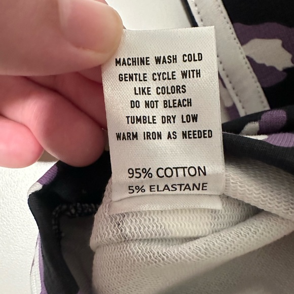 Sovereign Code Girls Leopard Black Purple Pant - Size 12 months NWT - Picture 6 of 6